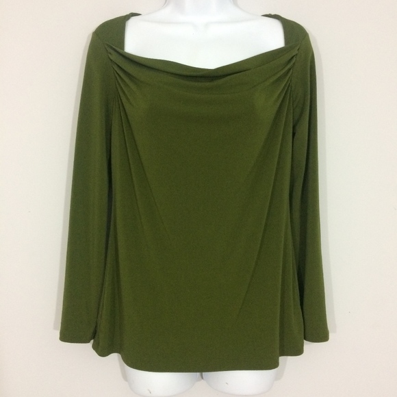 Banana Republic Tops - Banana Republic Womens S Pine Long Sleeve Blouse